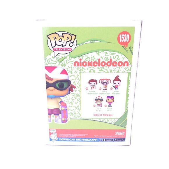 Funko POP Otto Rocket 1530 Nickelodeon Rocket Power TV Vinyl Figure w/ Protector - Picture 8 of 12